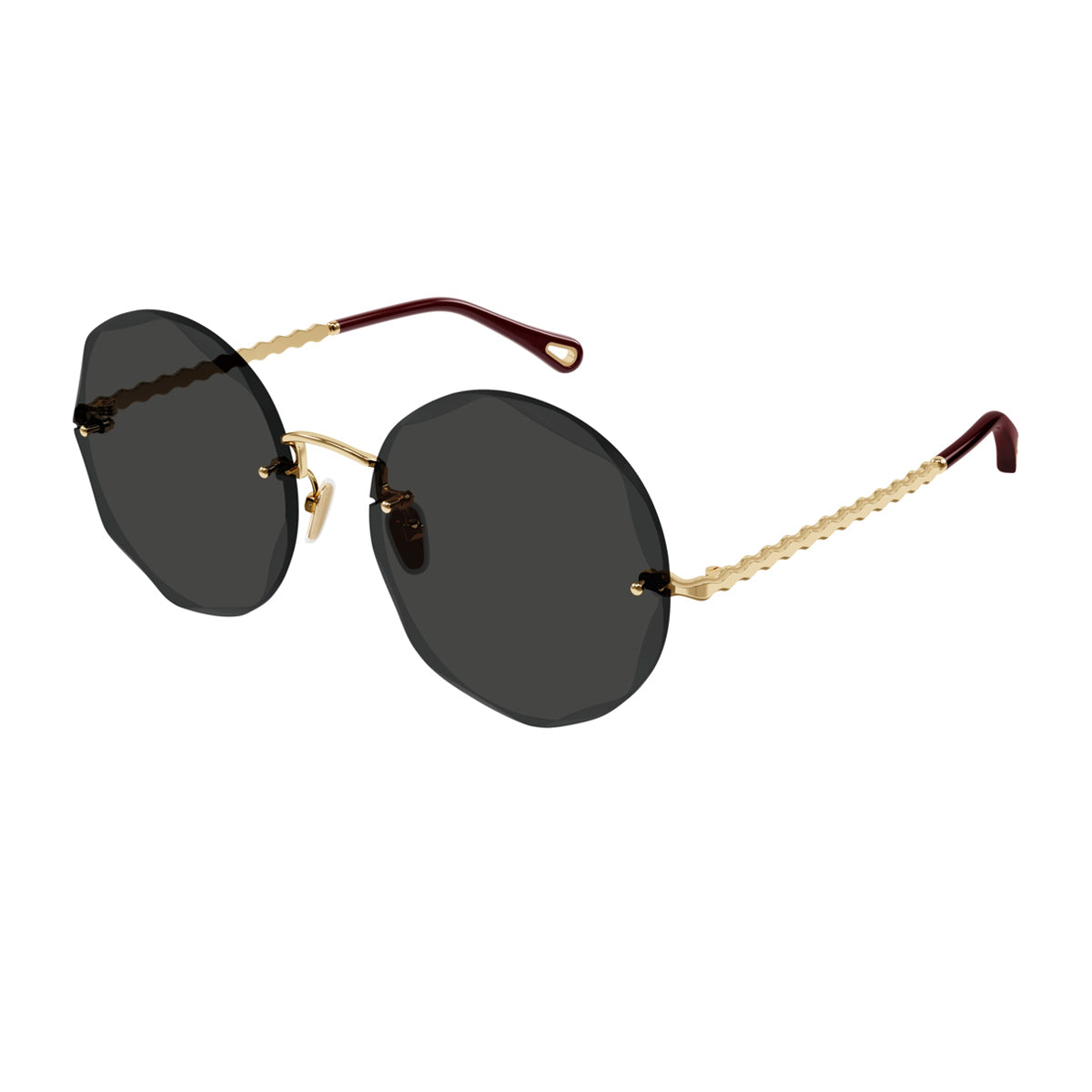 Chloé CH0254S Linea 001 Gold Grey Oro Metal Occhiali Da Sole
