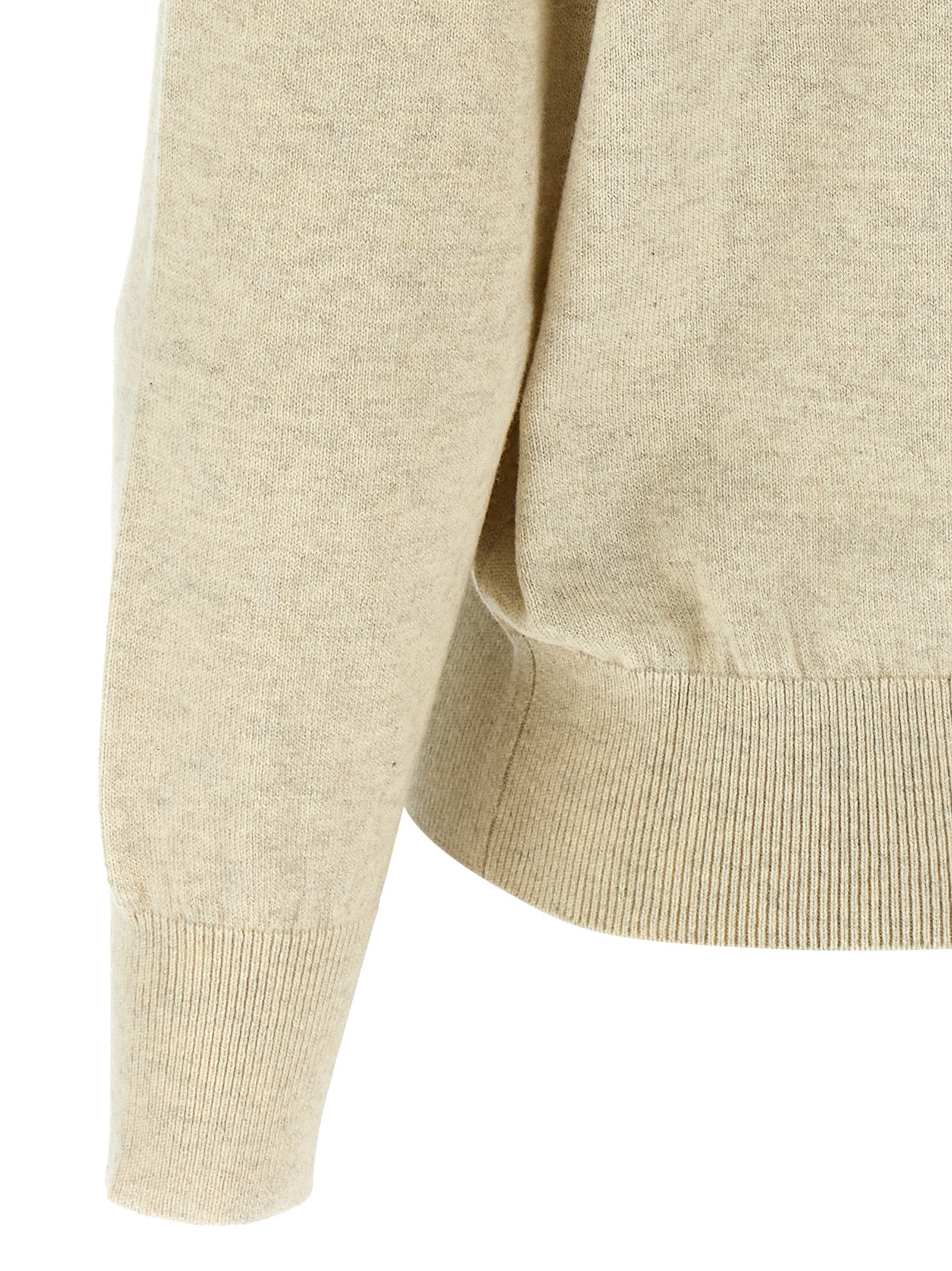 Marisans sweater Gray Cotton Wool Sweater, Cardigans