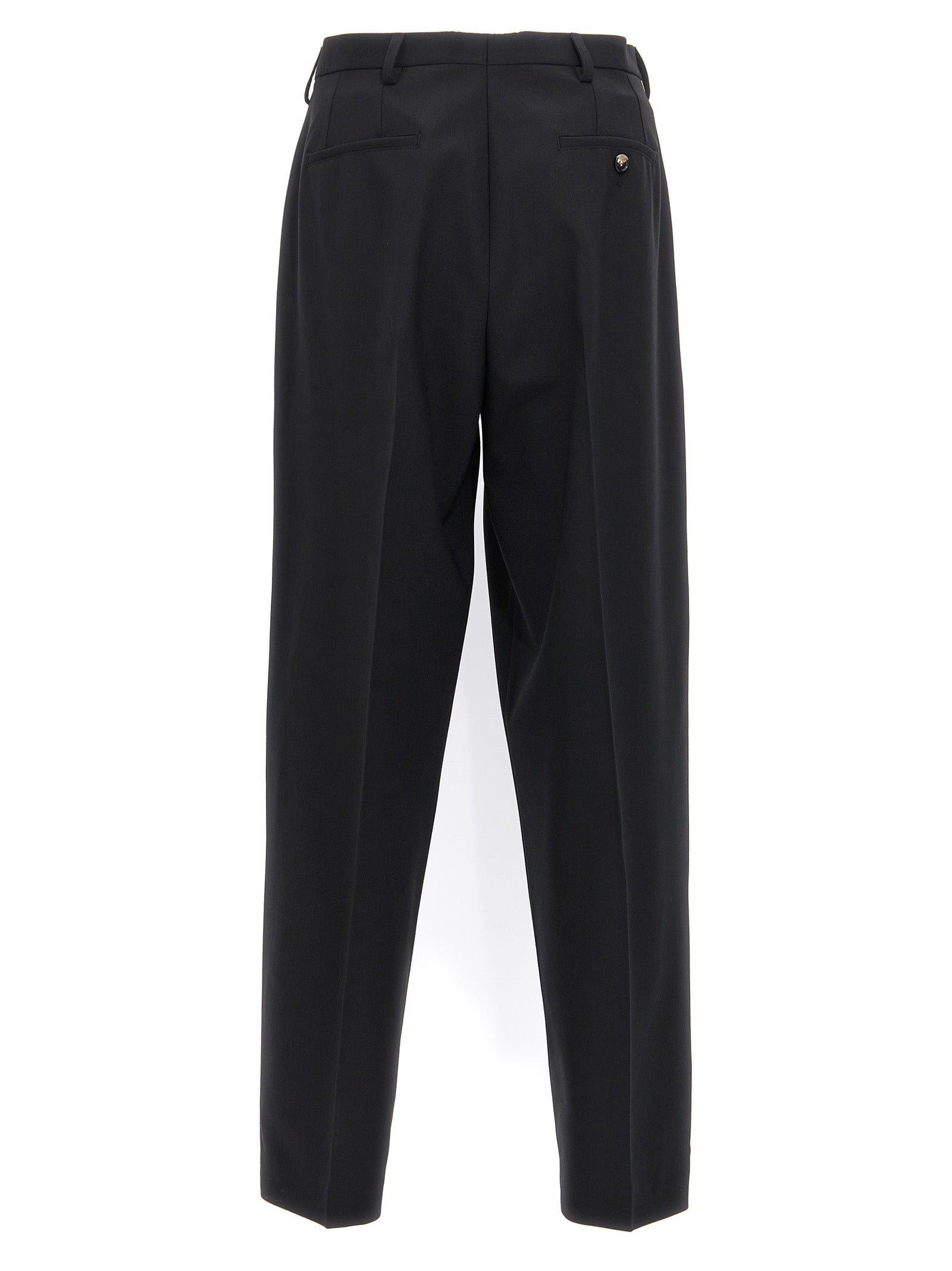 Wool pants Black