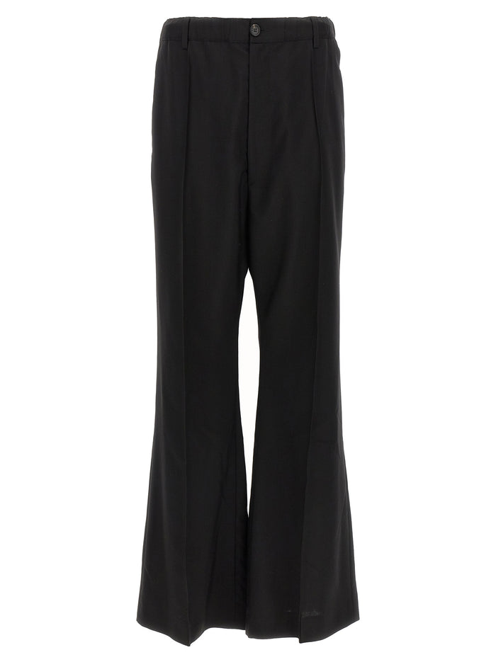 Tropical wool pants Black Virgin