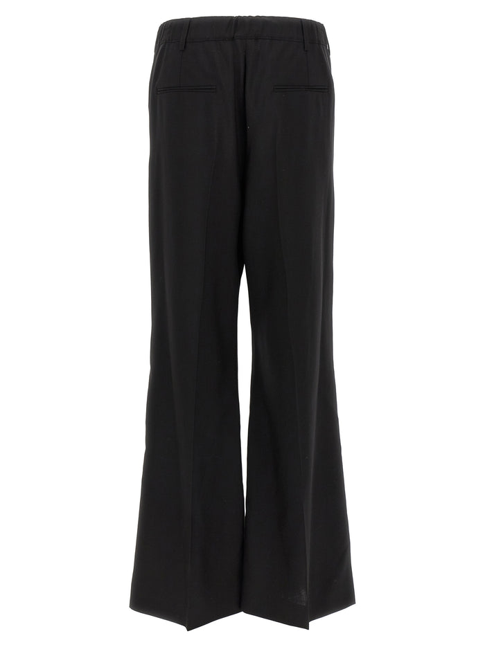 Tropical wool pants Black Virgin