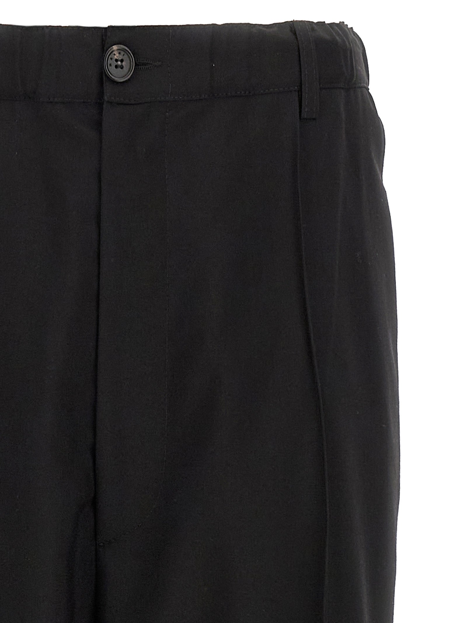 Tropical wool pants Black Virgin
