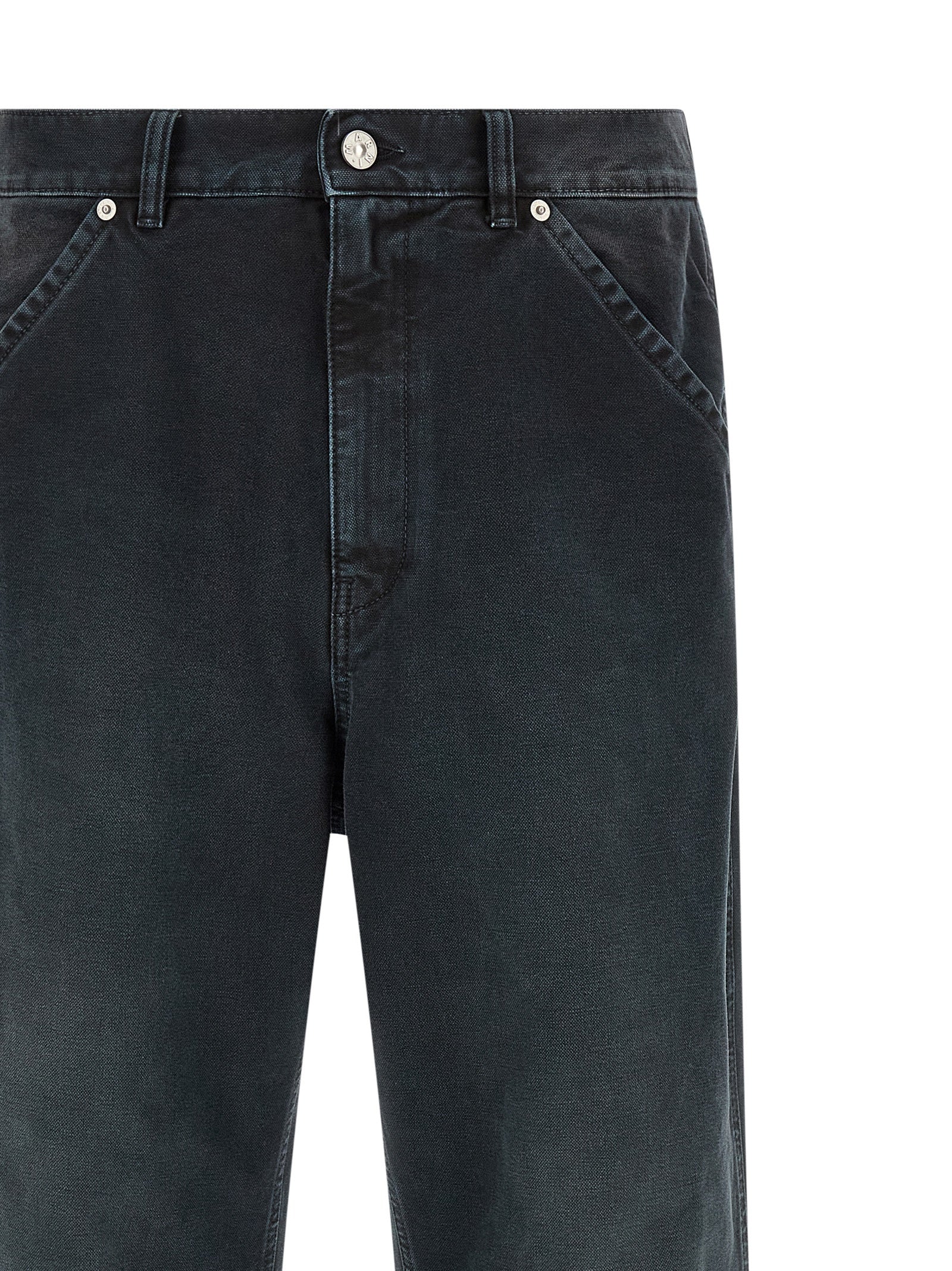 Cargo pants Black Cotton Jean