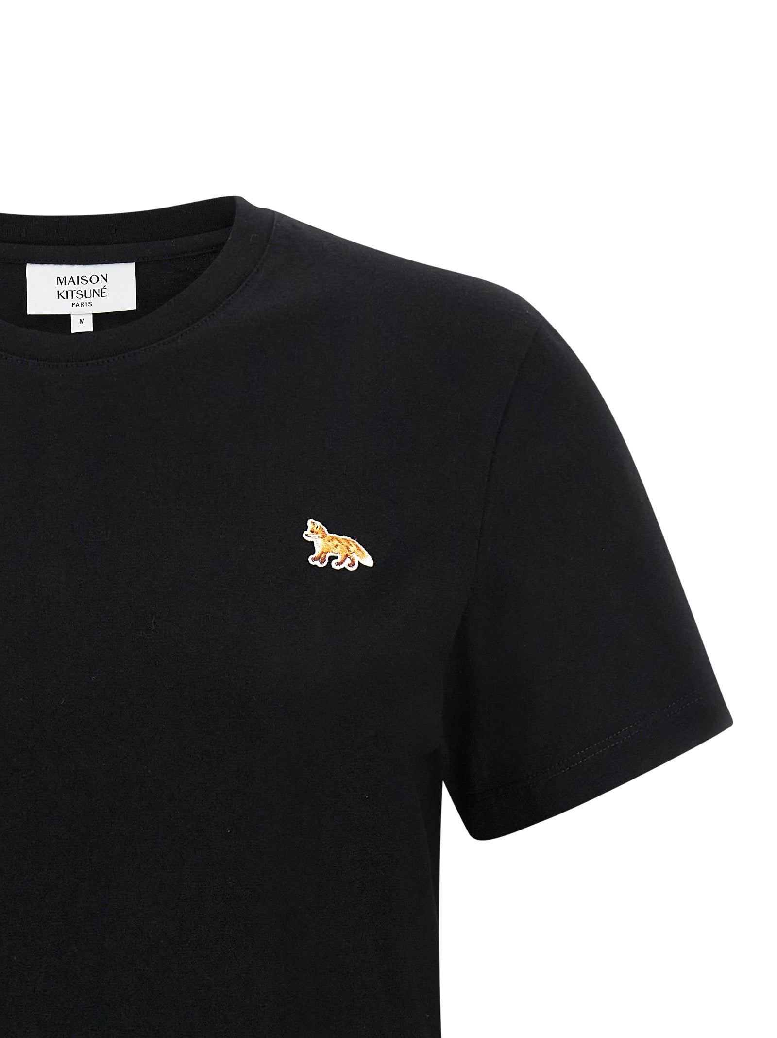 Baby Fox T-shirt Black Cotton