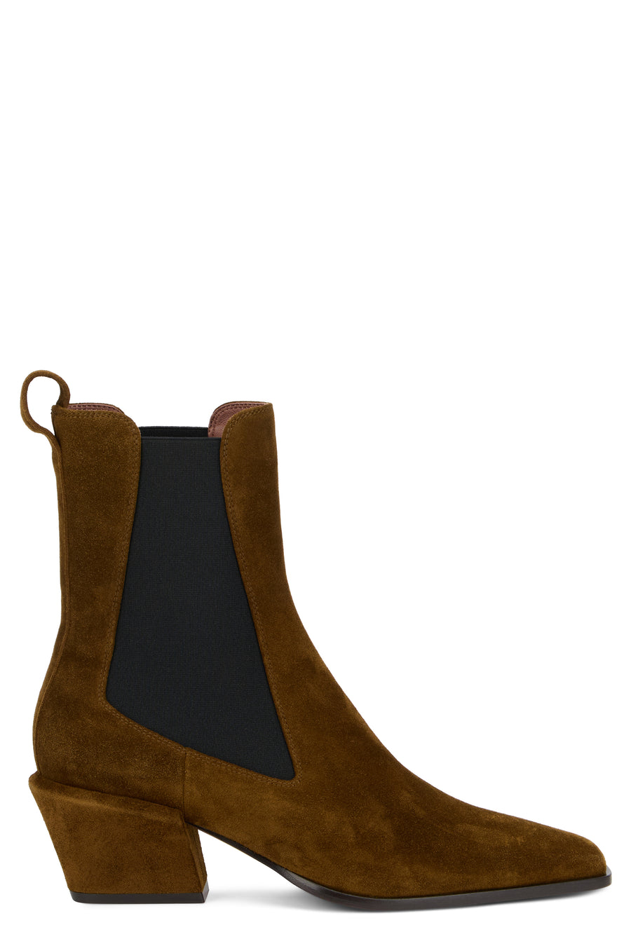 Ankle Boots Pointed Suede Tundra Calfskin