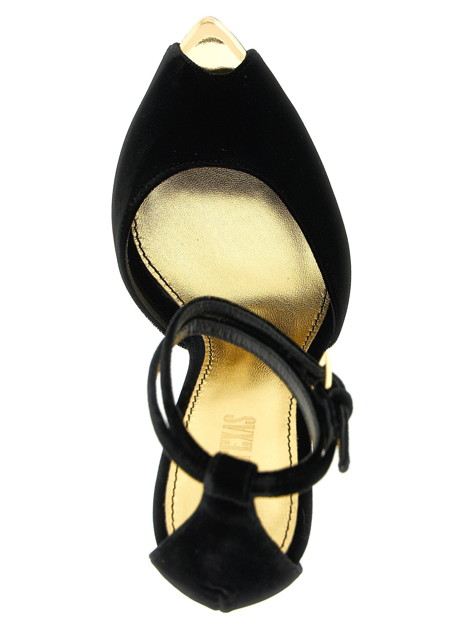 Jessica sandals Black Viscose Cupro