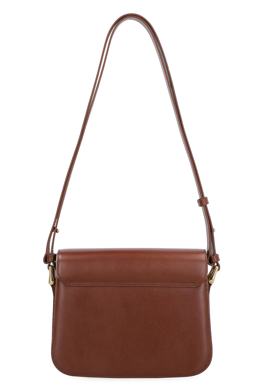 Grace Leather Crossbody Bag Saddle Brown Cowhide Shoulder