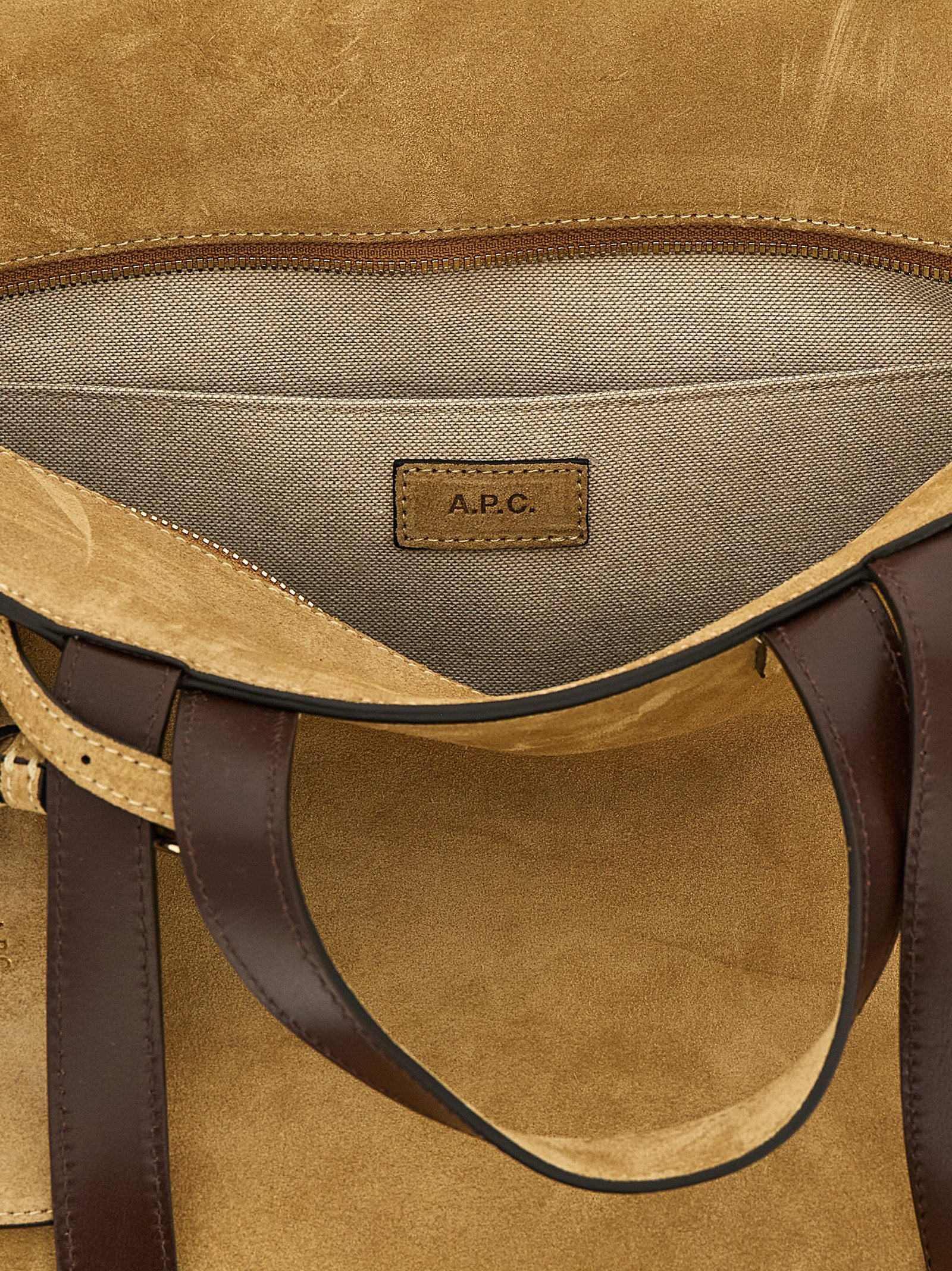 Le Drummer Large Shopping Bag Brown Cow Leather (bos Taurus) Shoulder