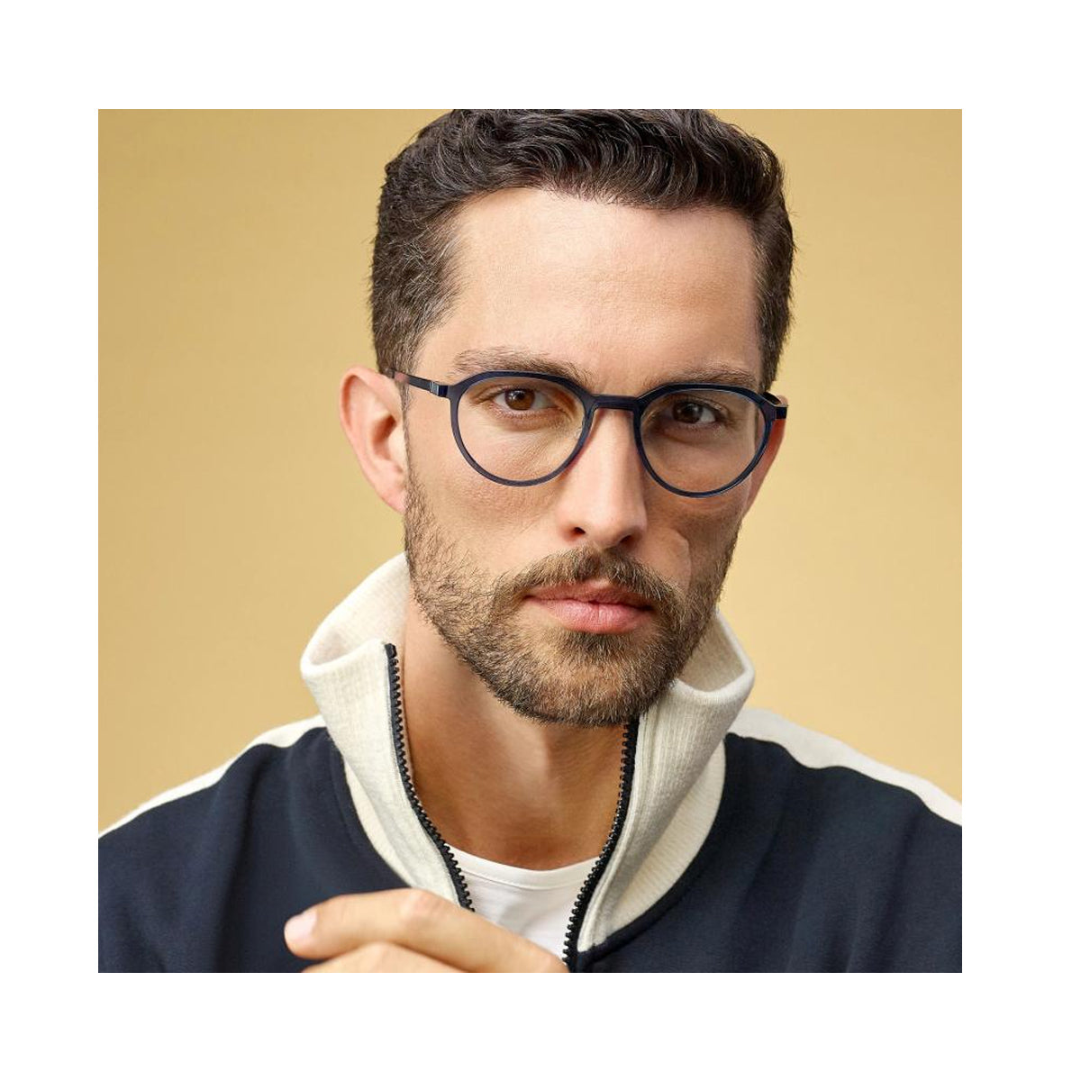 Acetanium 1046 AI56 PU16 Blu Acetate/titanium Occhiali Vista