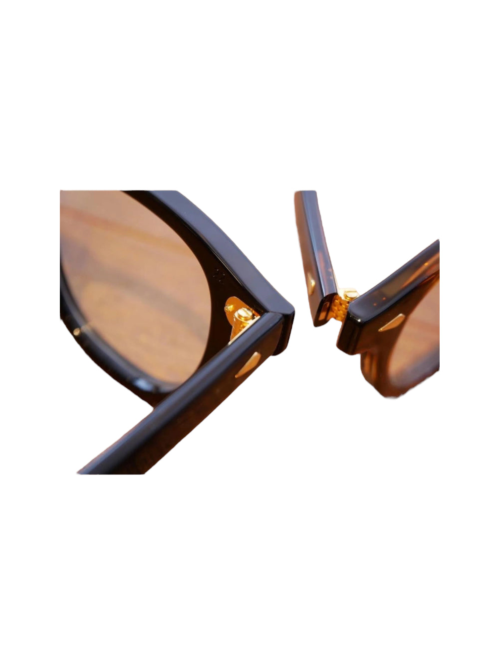 Julius Tart - Ar Gold Limited Edition Demi Amber Eyeglasses