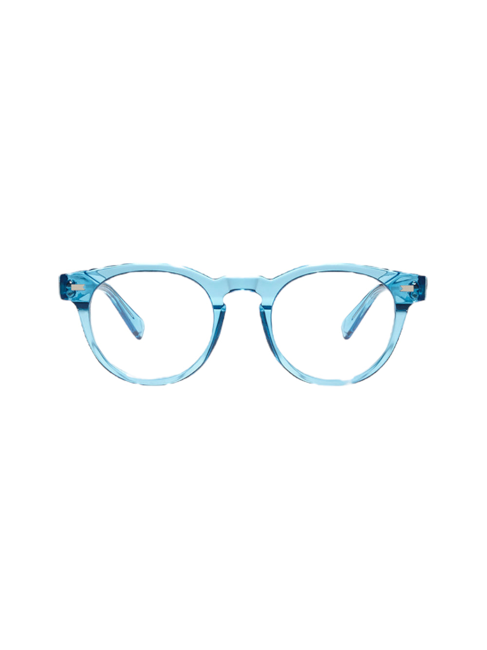 Tony Crystal Light Blue Eyeglasses