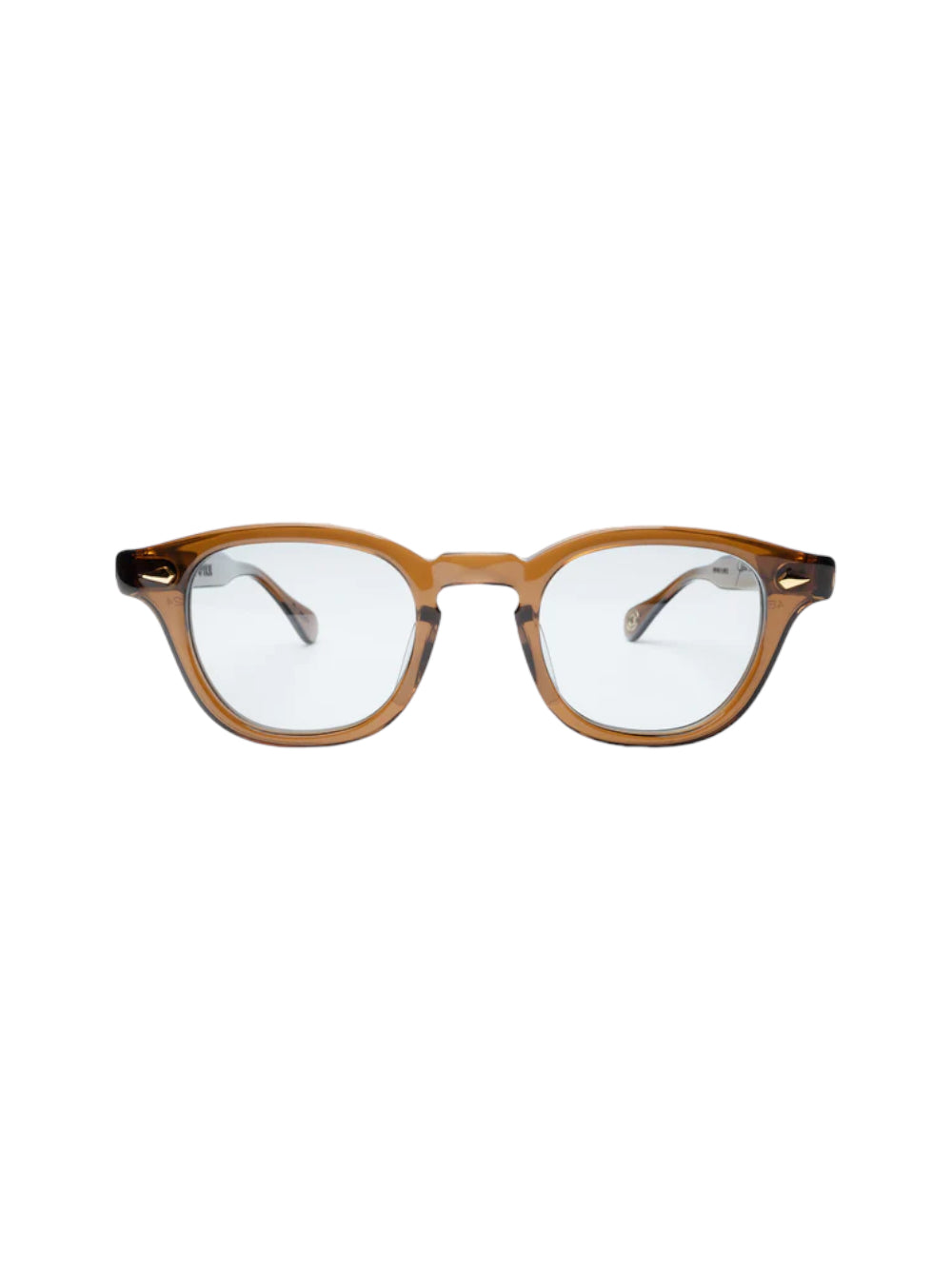 Julius Tart - Ar Gold Limited Edition Demi Amber Eyeglasses