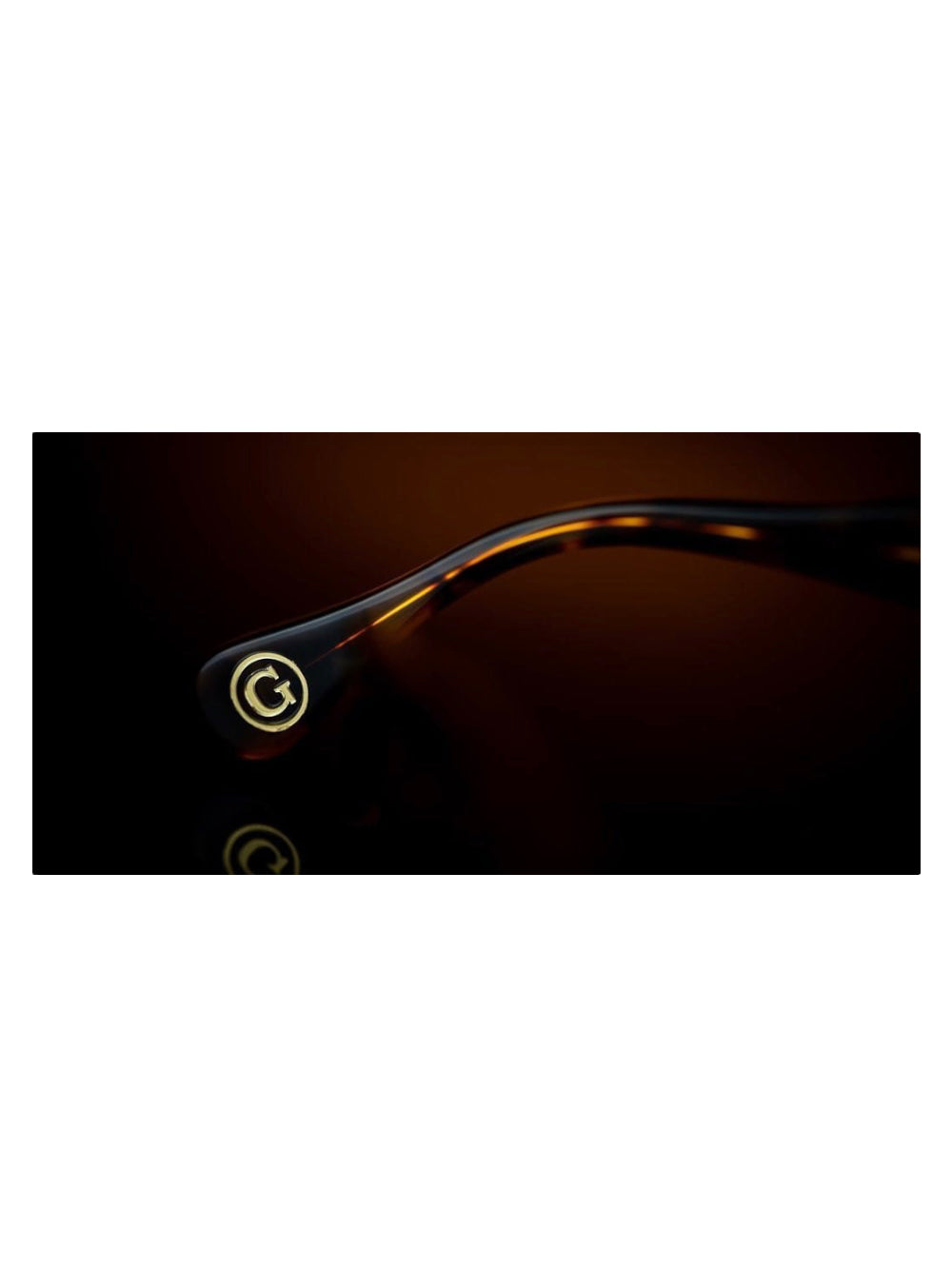 Julius Tart - Ar Gold Limited Edition Demi Amber Eyeglasses