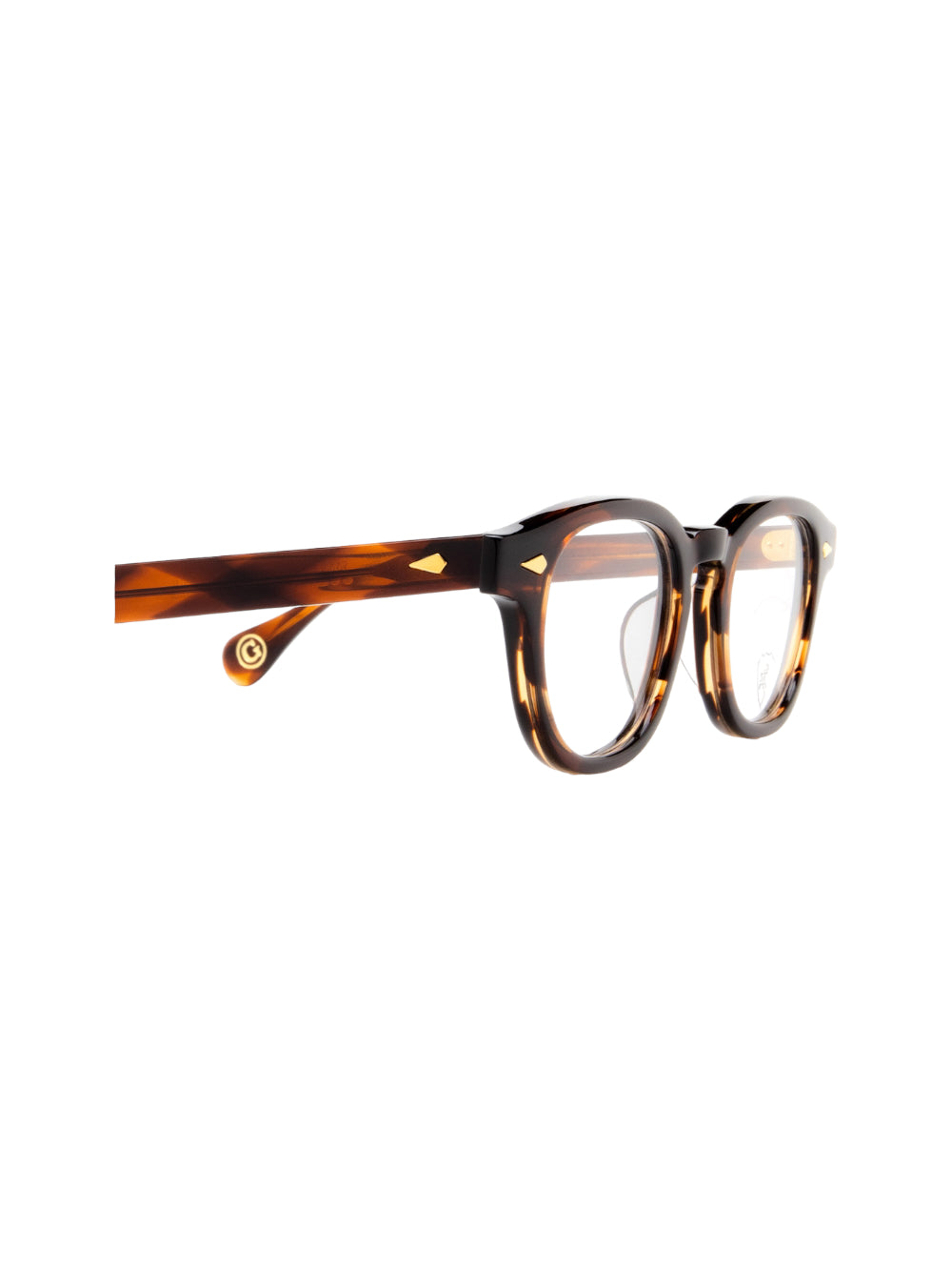 Julius Tart - Ar Gold Limited Edition Demi Amber Eyeglasses