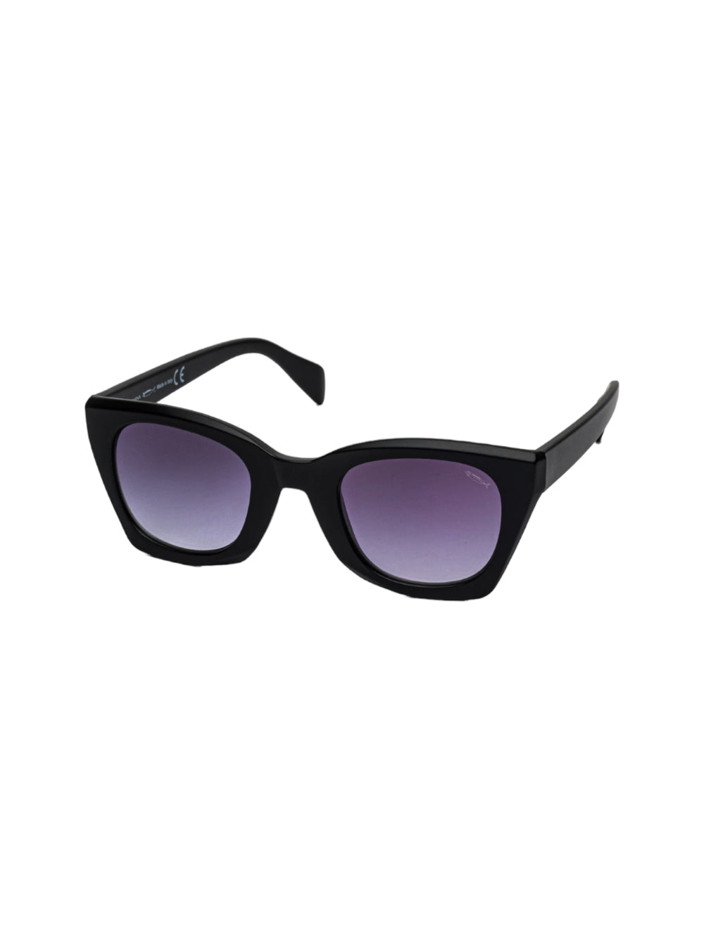 Amanda Matte Black Sunglasses