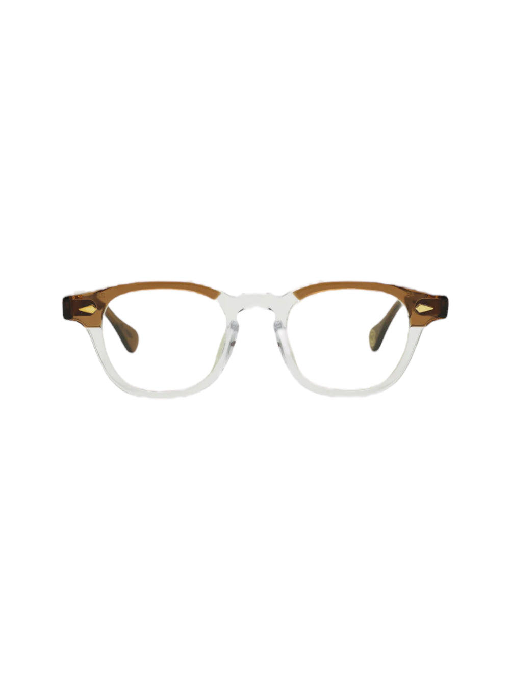 Julius Tart - Ar Gold Limited Edition Demi Amber Eyeglasses