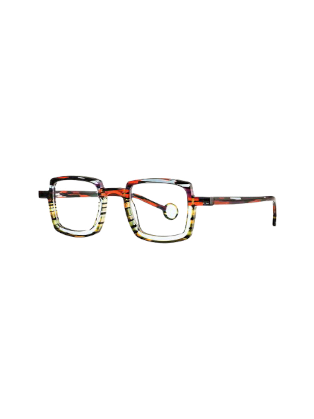 Theo - Schaukel Red & Green Eyeglasses