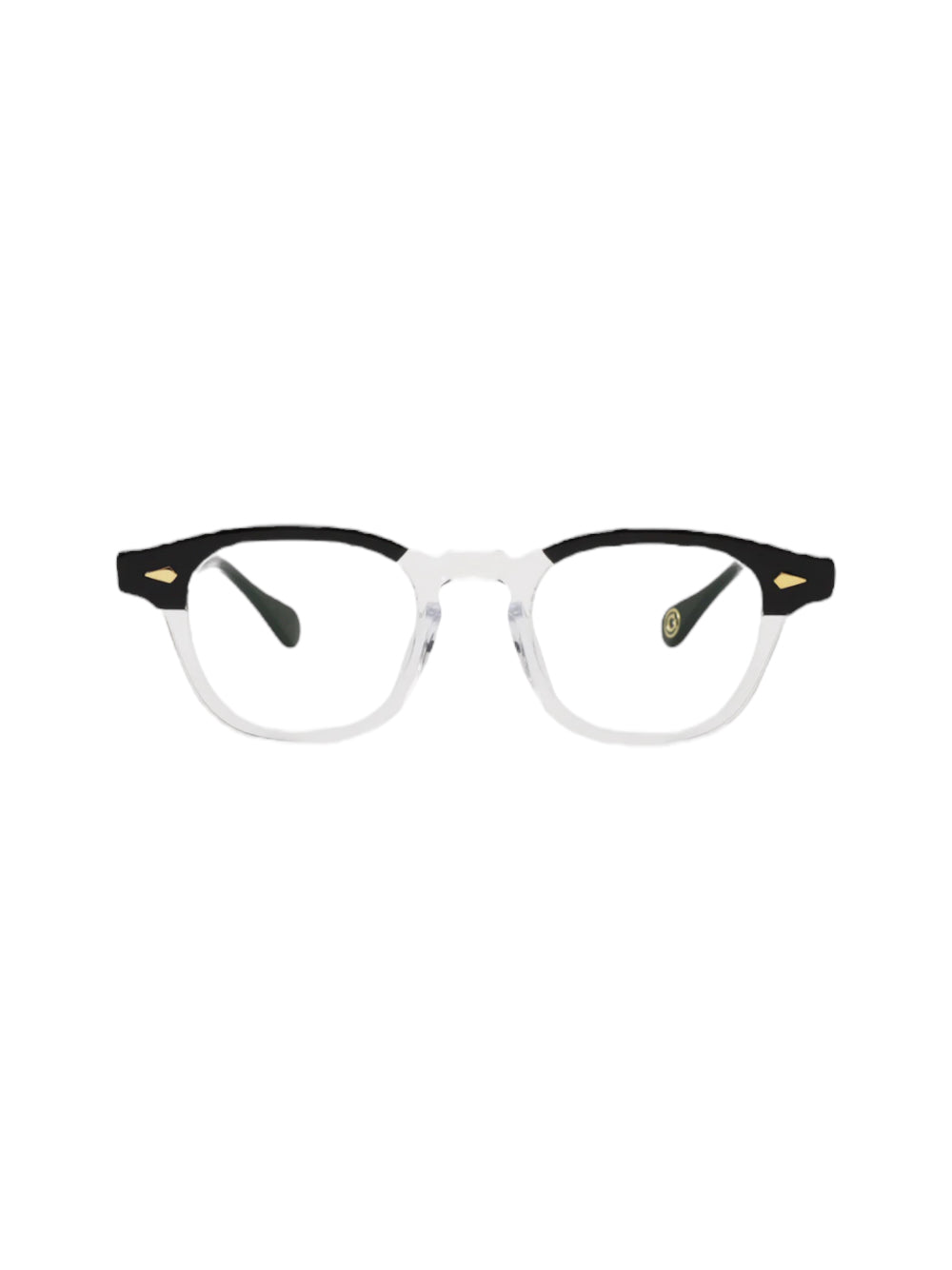 Julius Tart - Ar Gold Limited Edition Demi Amber Eyeglasses