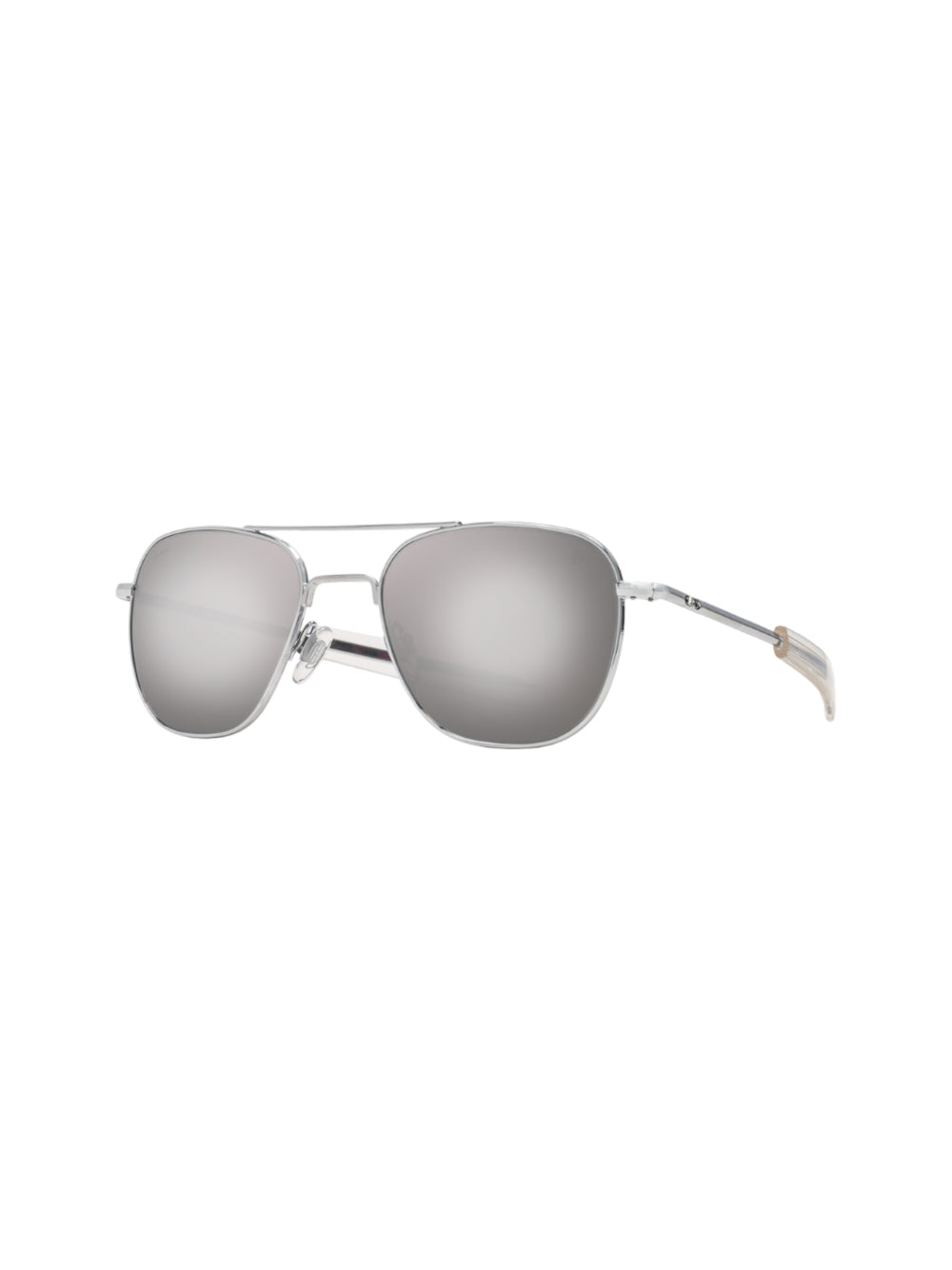 American Optical - Original Pilot Matte Silver Sunglasses