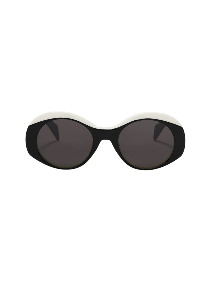 Doyle - Peri027 Black & White Sunglasses
