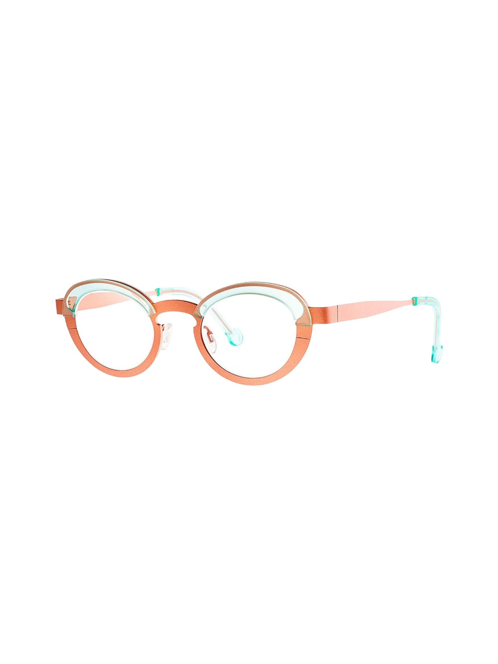 Theo - Burner Deep Rose Eyeglasses