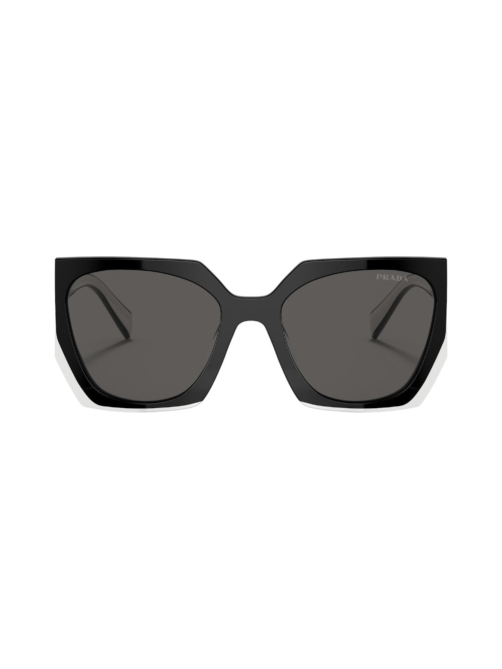 Prada Spr 15ws Black & White Sunglasses