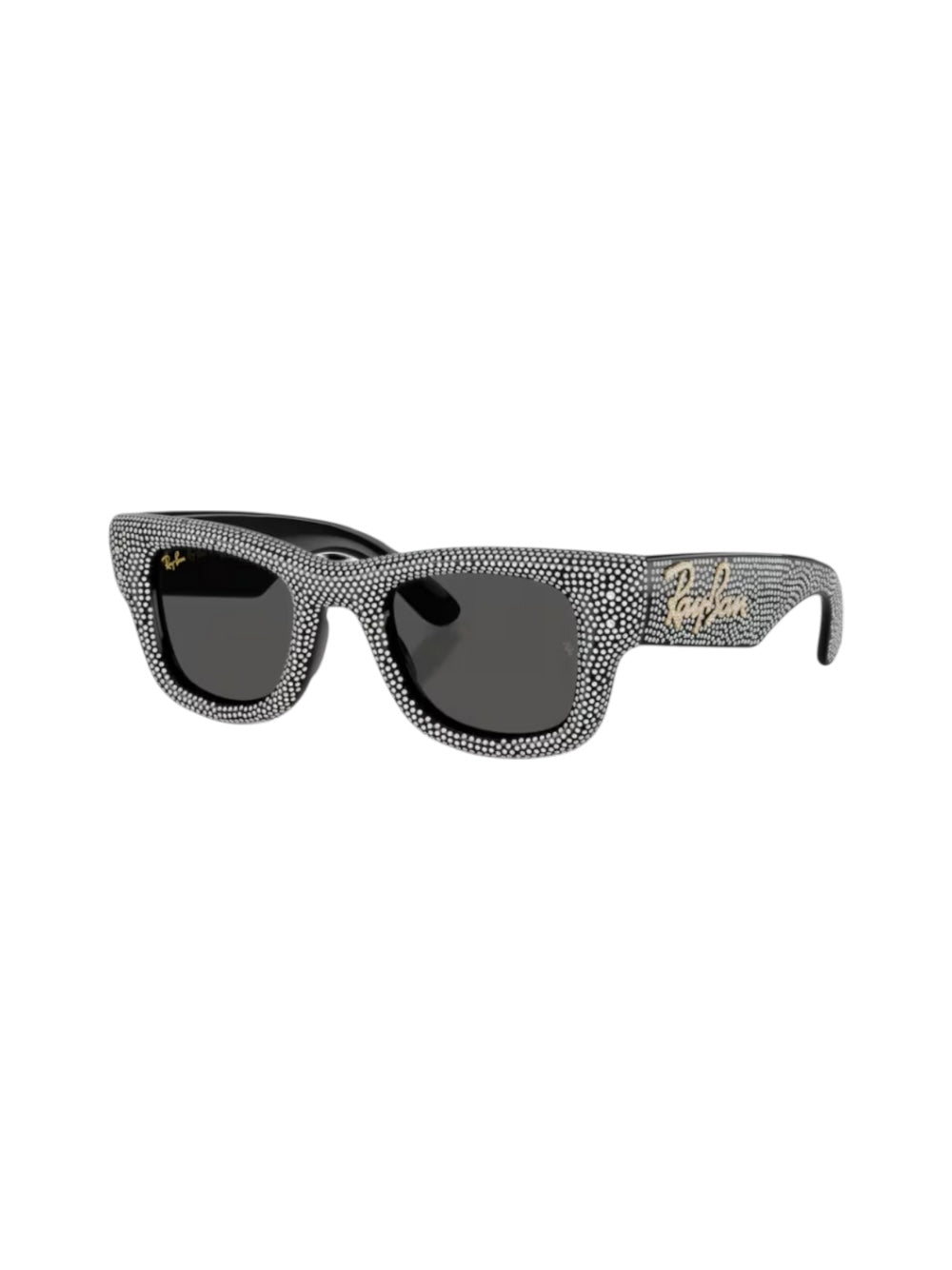 Ray Ban Wayfarer Puffer Rb4940bp - Black Gray Sunglasses
