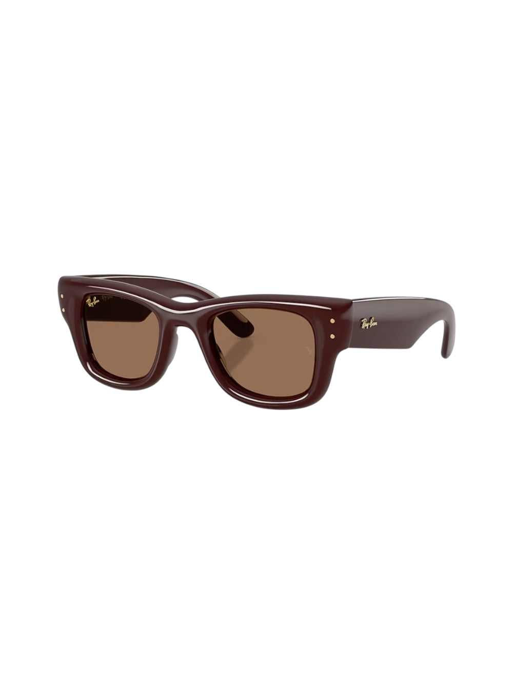Ray Ban Rb4940 Wayfarer Puffer Brown Sunglasses