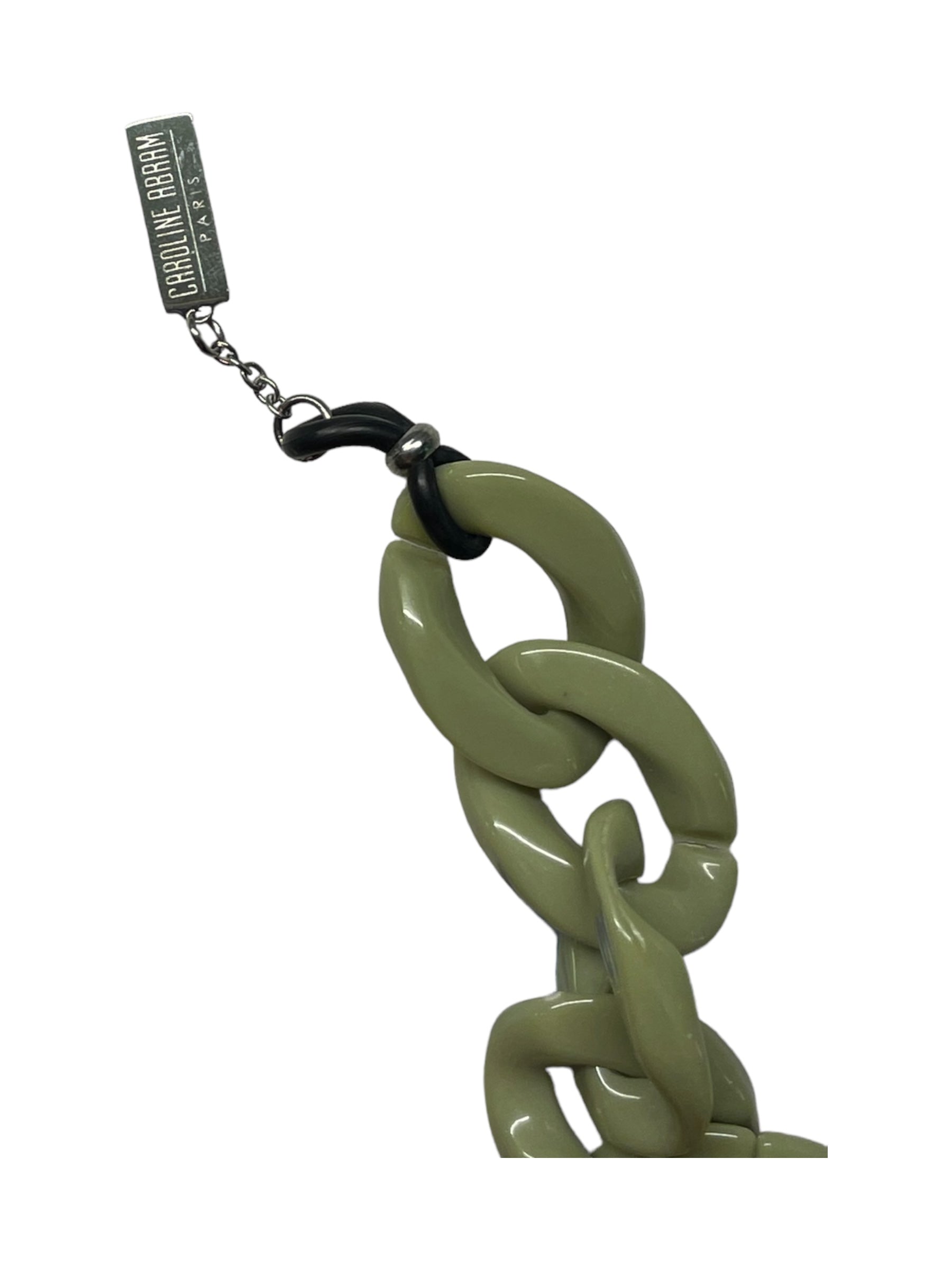 Eyewear Chain Dark Blue & Brown Eyeglasses