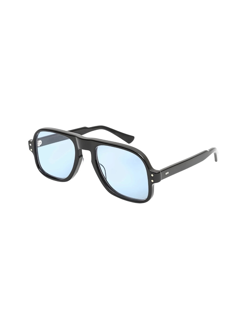Julius Tart Dart - Black / Blue Sunglasses