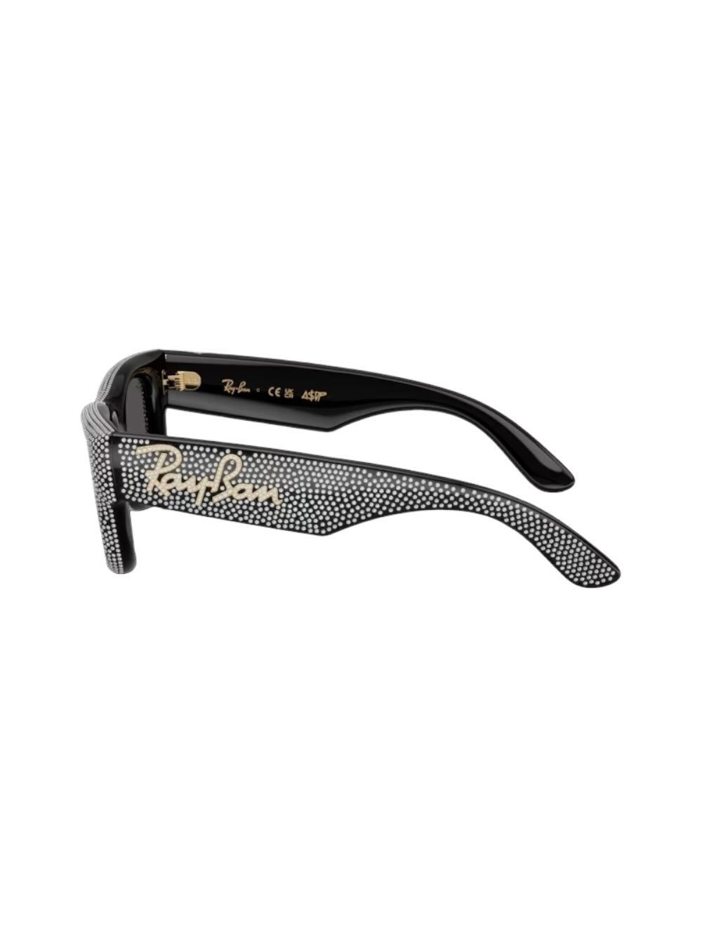 Ray Ban Wayfarer Puffer Rb4940bp - Black Gray Sunglasses