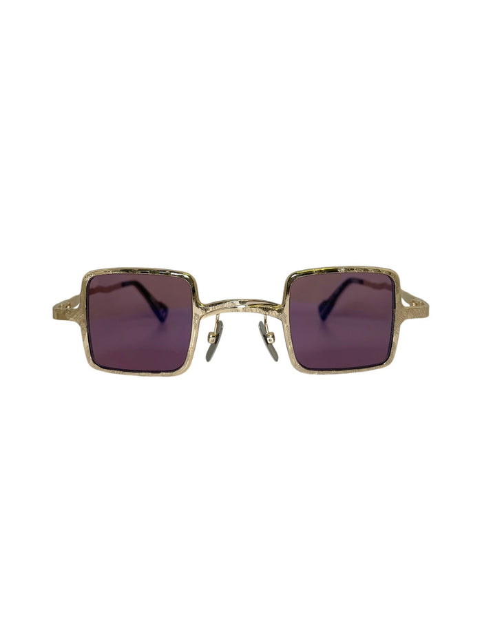 Kuboraum - Maske Z21 Gold Sunglasses