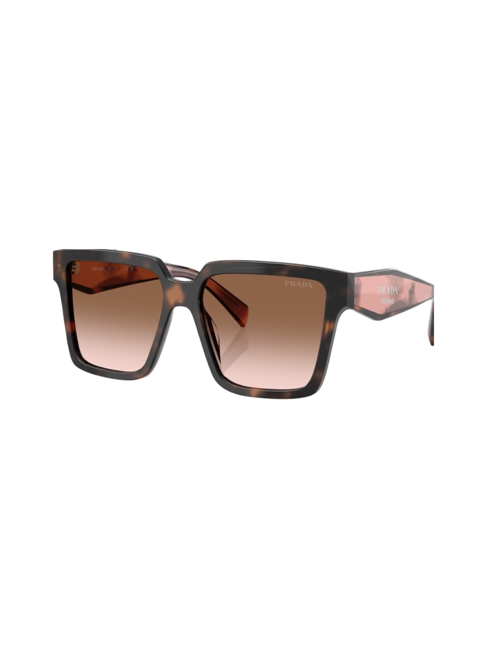 Prada Apr 24zs Light Havana Sunglasses
