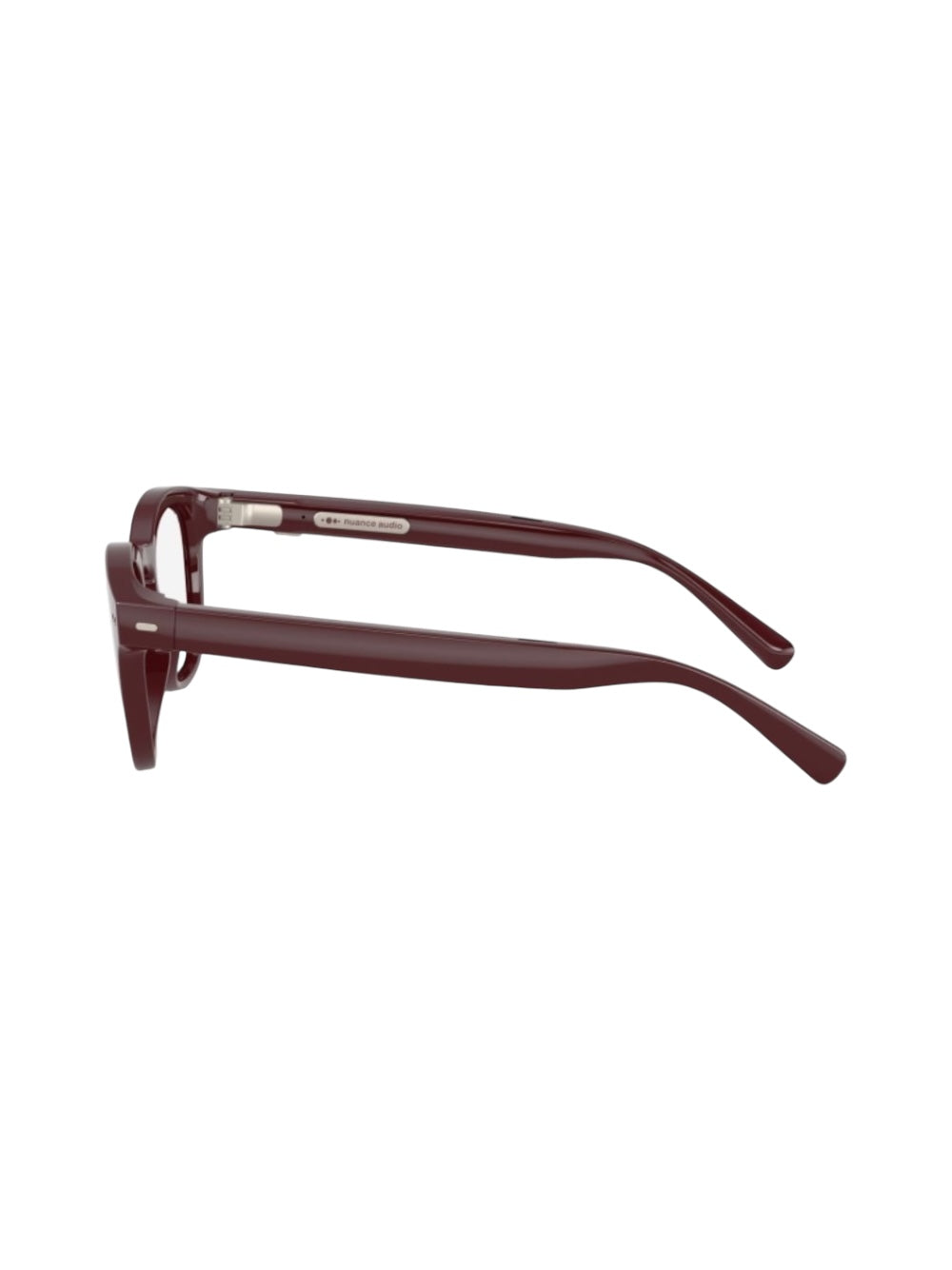 Nuance Audio - Panthos 48 Shiny Burgundy Eyeglasses