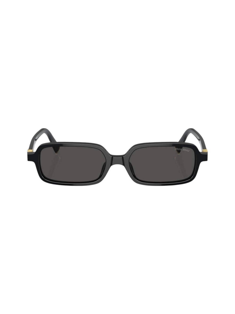 Miu Smu 11zs Black & Grey Sunglasses