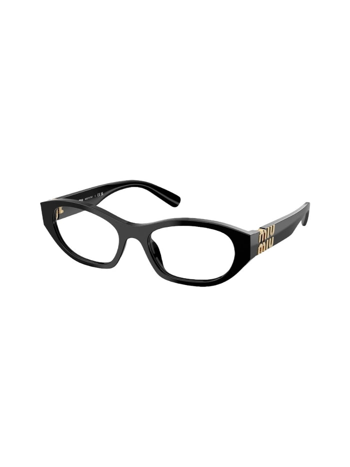 Miu Vmu 03w Black Eyeglasses