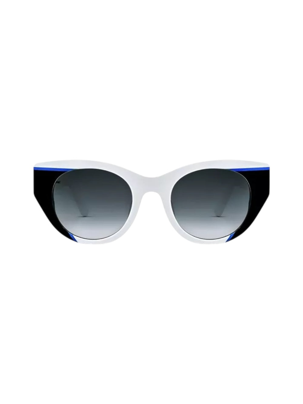 Murdery White & Black Sunglasses