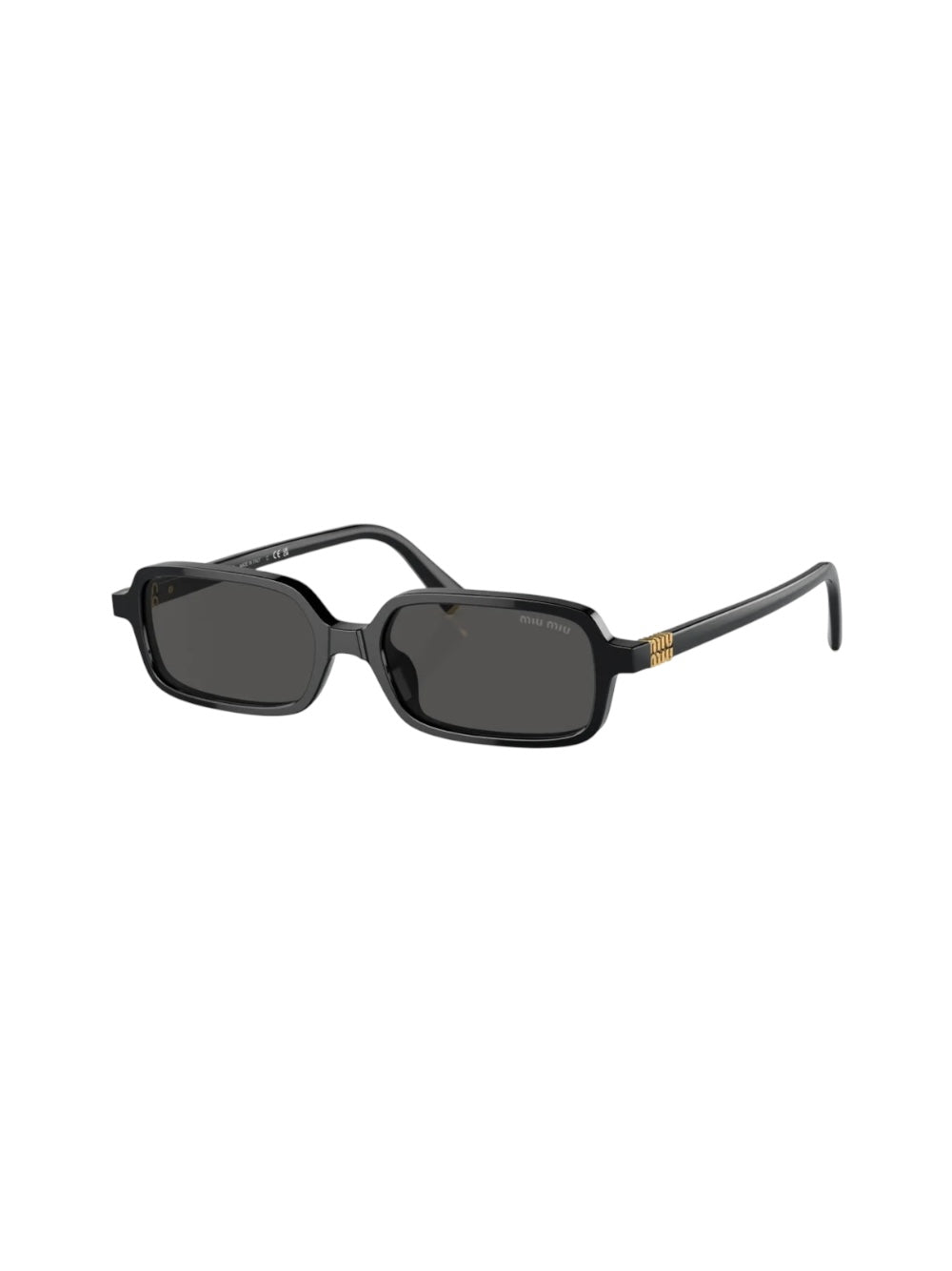 Miu Smu 11zs Black & Grey Sunglasses