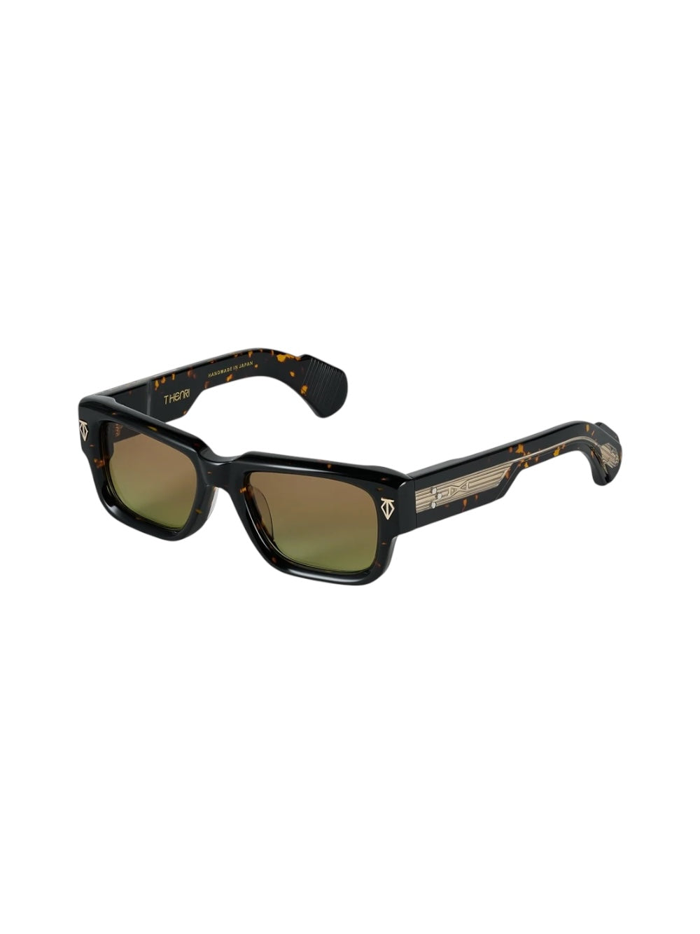T-Henri Taycan Black / Yellow Sunglasses