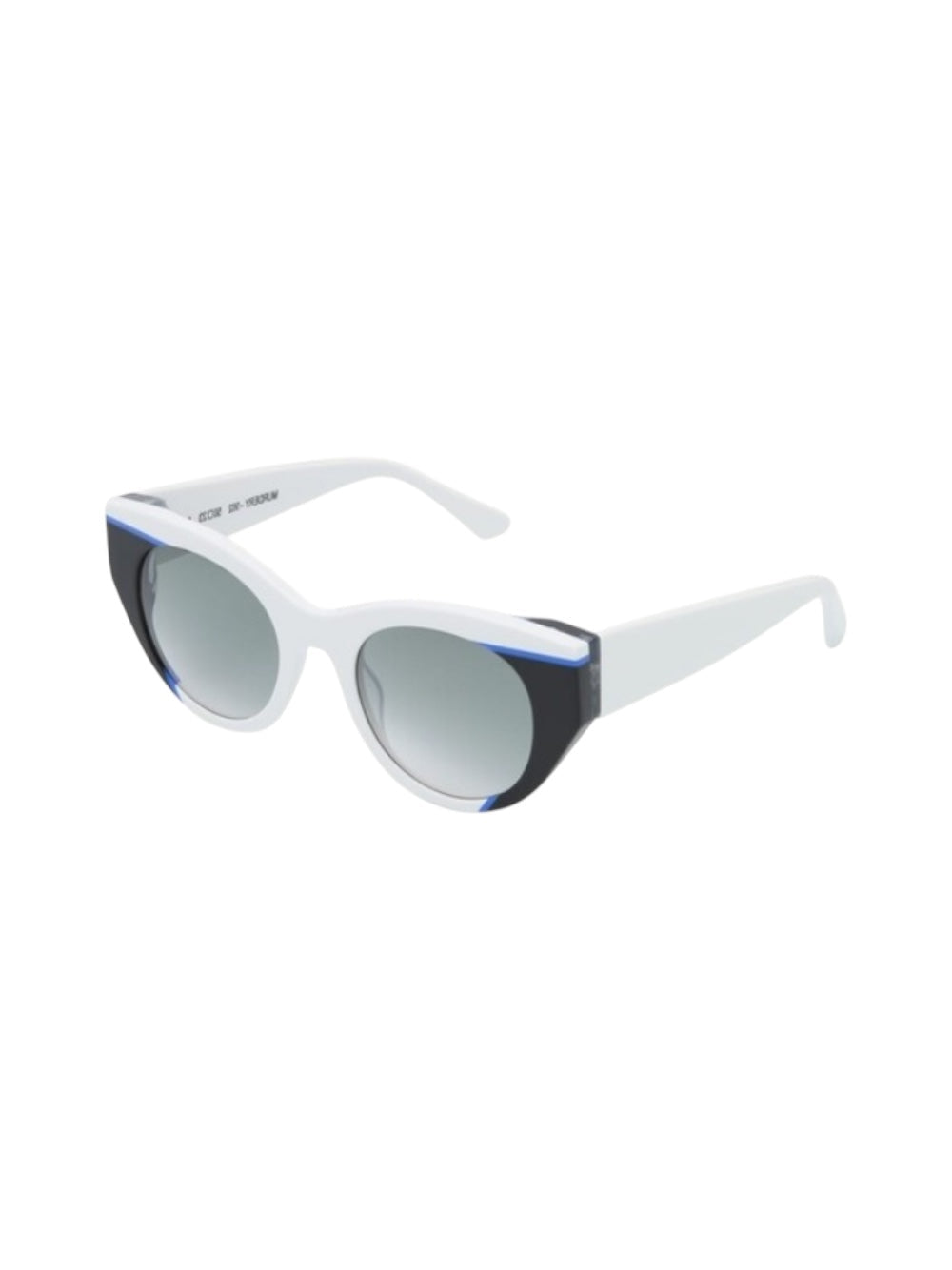 Murdery White & Black Sunglasses