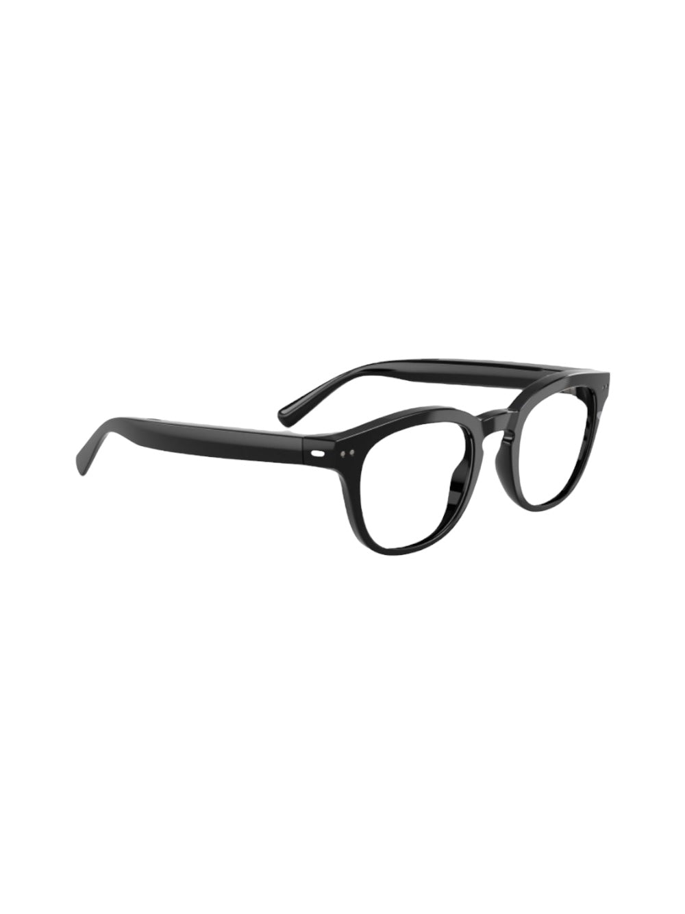 Nuance Audio - Panthos 48 Shiny Black Eyeglasses