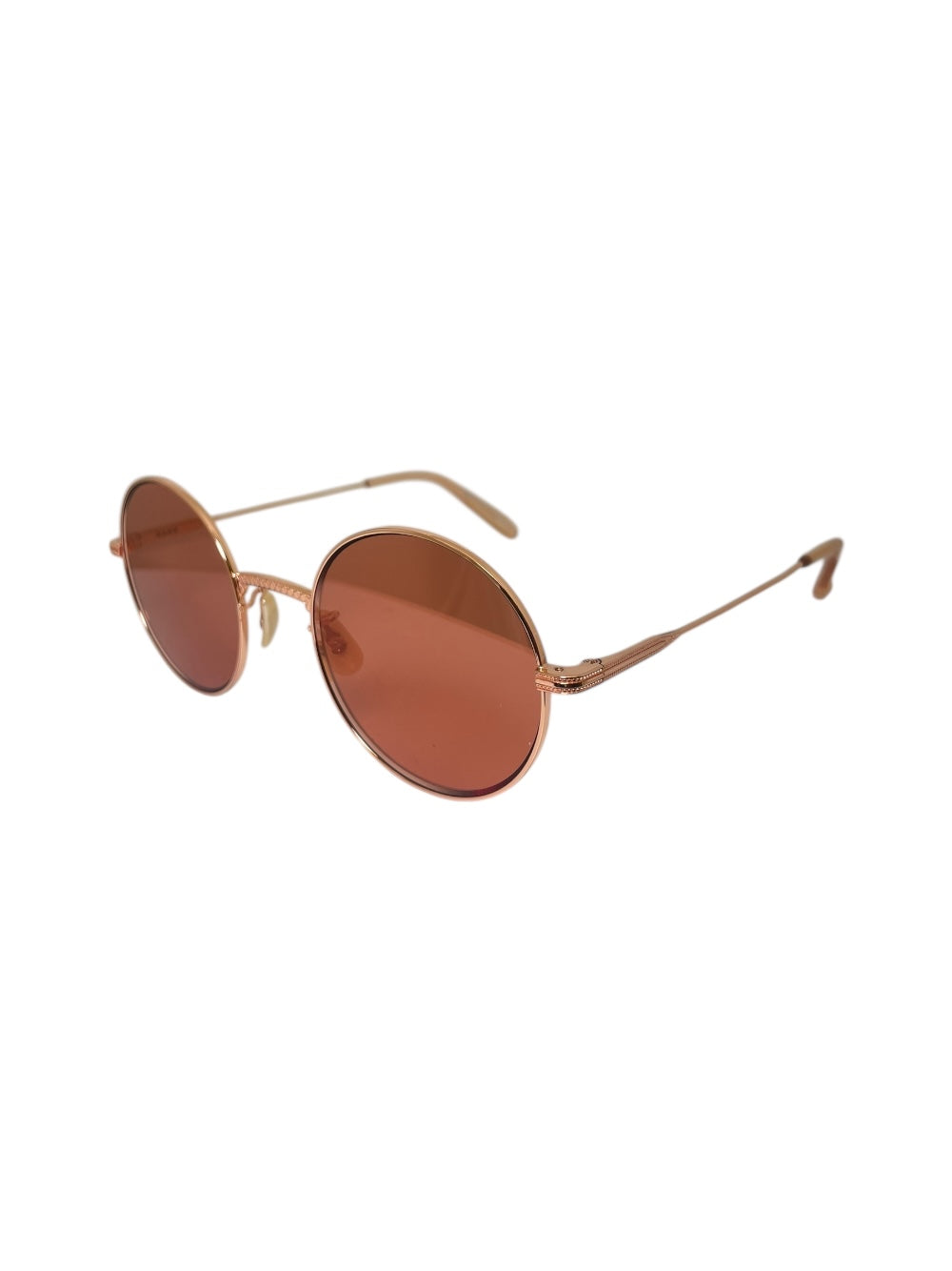 Garrett Leight - Seville Gold Brown Sunglasses