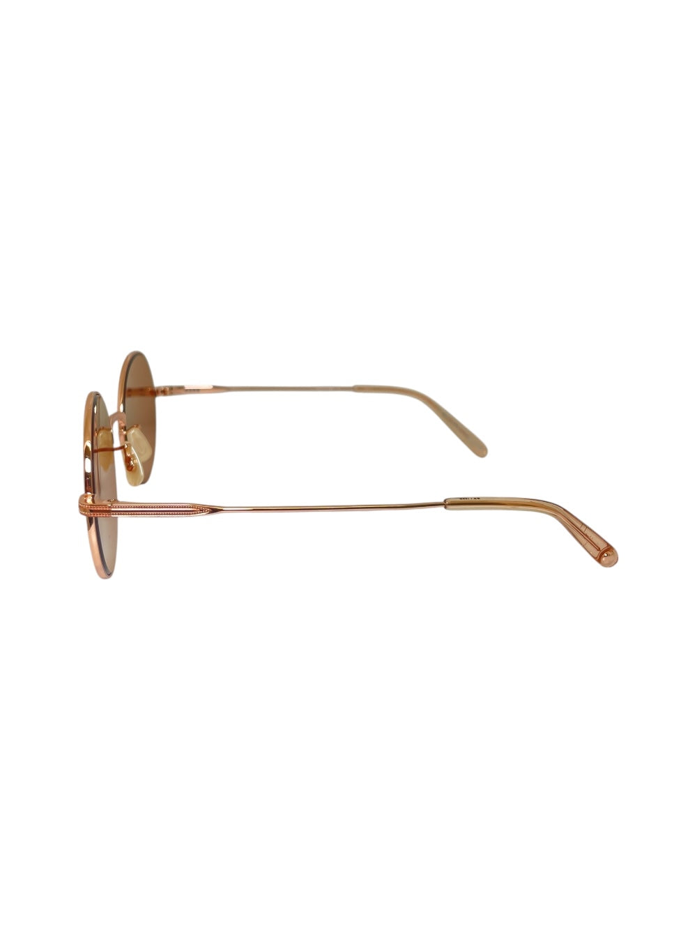 Garrett Leight - Seville Rose Gold Sunglasses