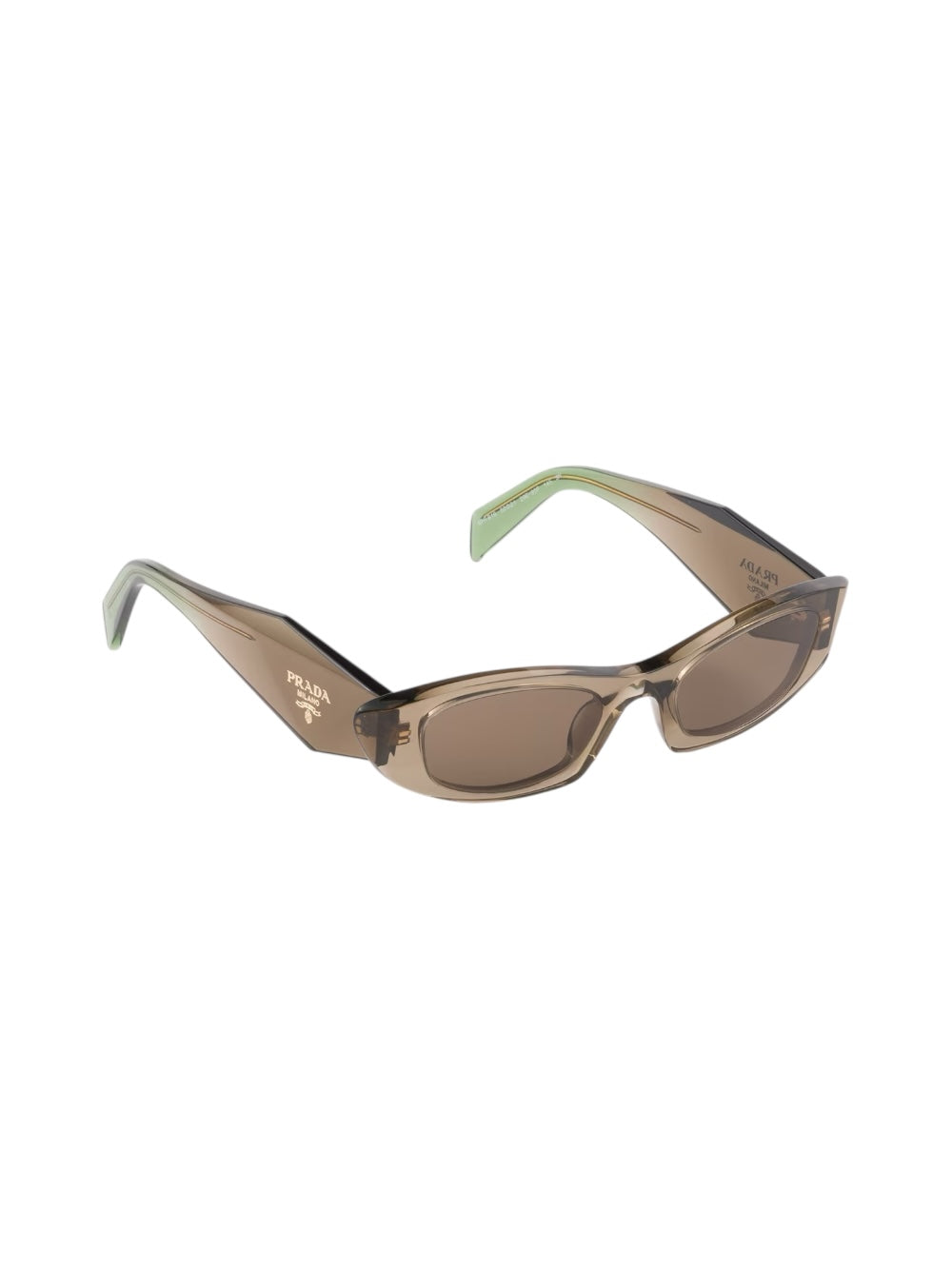 Prada Spr B16 Crystal Grey Sunglasses