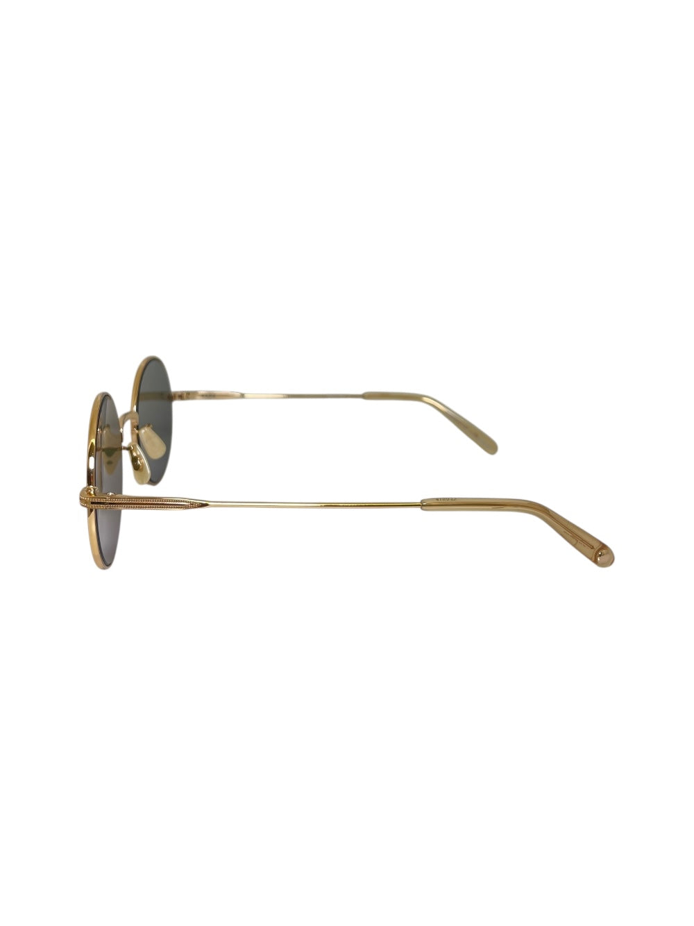 Garrett Leight - Seville Gold Brown Sunglasses