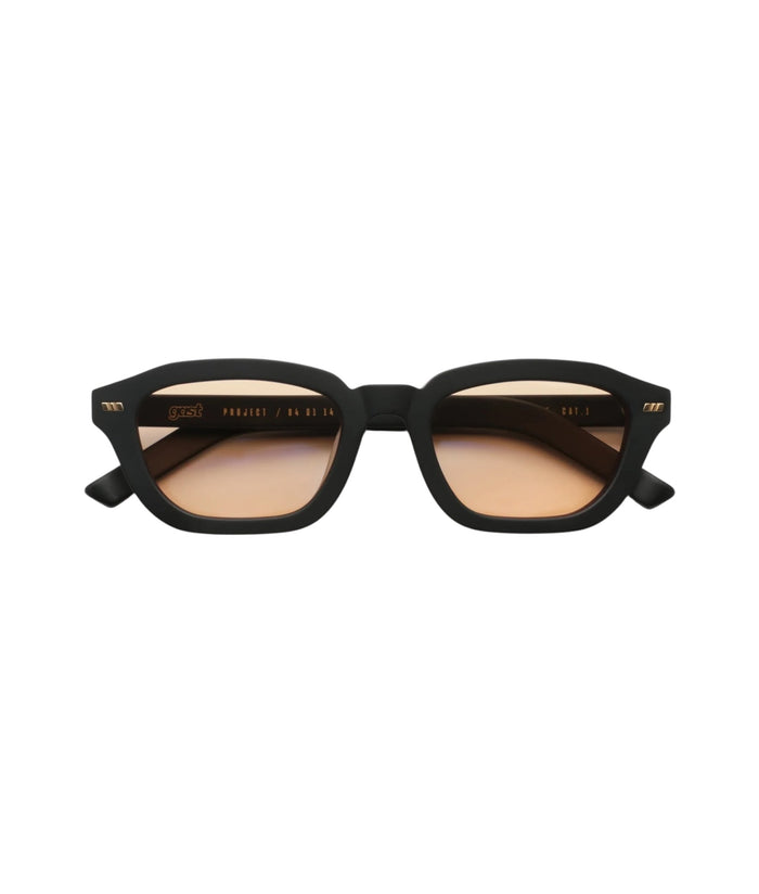 Gast - Fen Black Tilted Arc Sunglasses