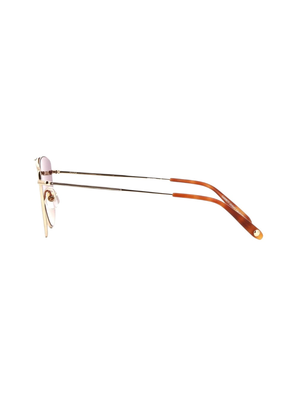 Garrett Leight Zephyr Silver Sunglasses
