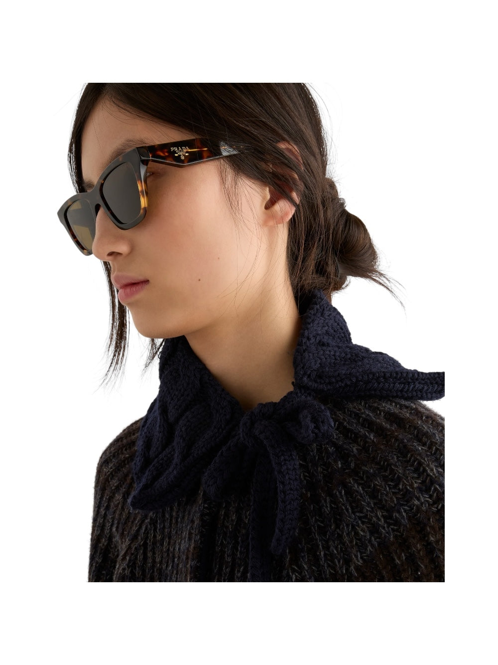 Prada Spr C07s Black Sunglasses