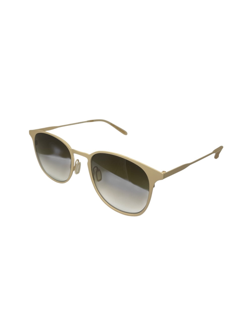 Garrett Leight Kinney Metal - Beige Matte Pink Sunglasses