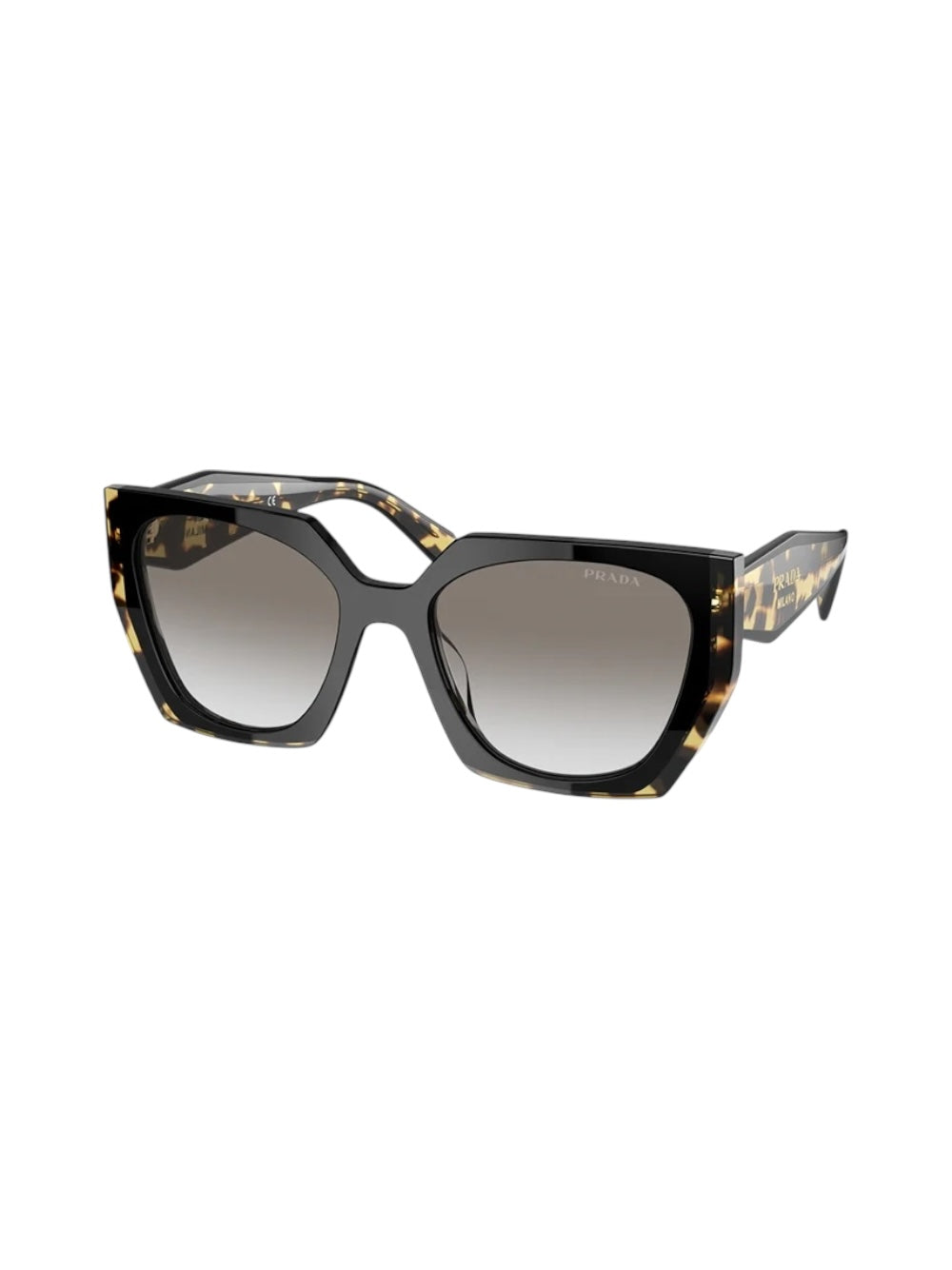 Prada Spr 15ws Black & Havana Sunglasses